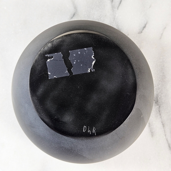 Hand Blown Encased Purple Frosted Art Glass Oil Lamp Candle Signed DHR - Picture 3 of 8